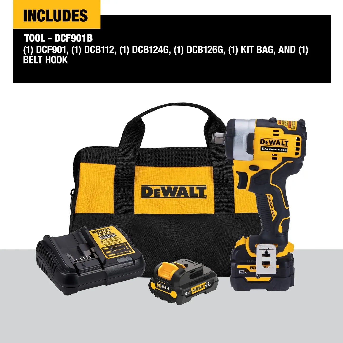 12v MAX 1/2-in. Cordless Impact Wrench Kit