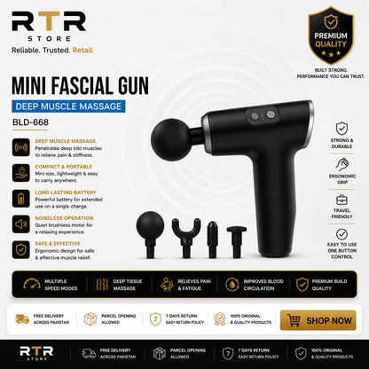 Mini Fascial Gun Massage - BLD 668